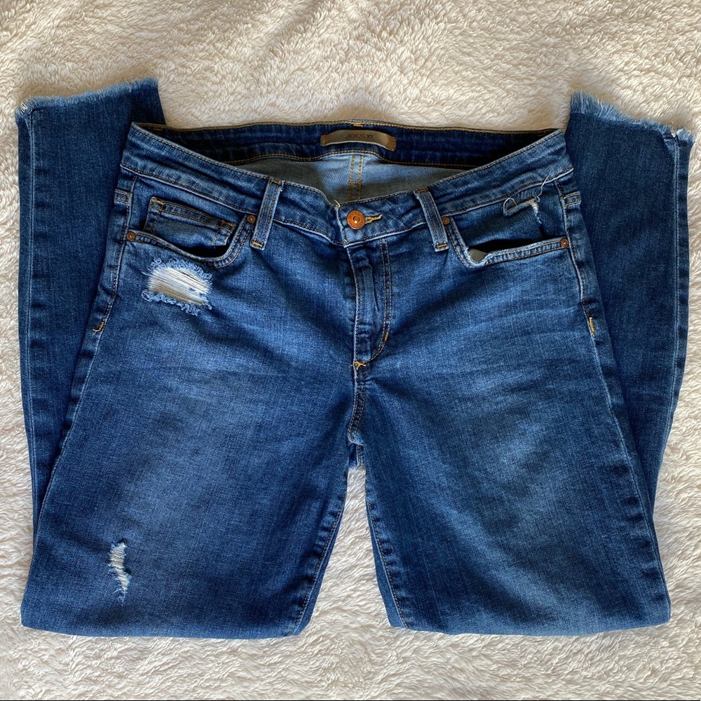 Joe’s Jeans The Blondie Mid Rise Skinny Ankle 30